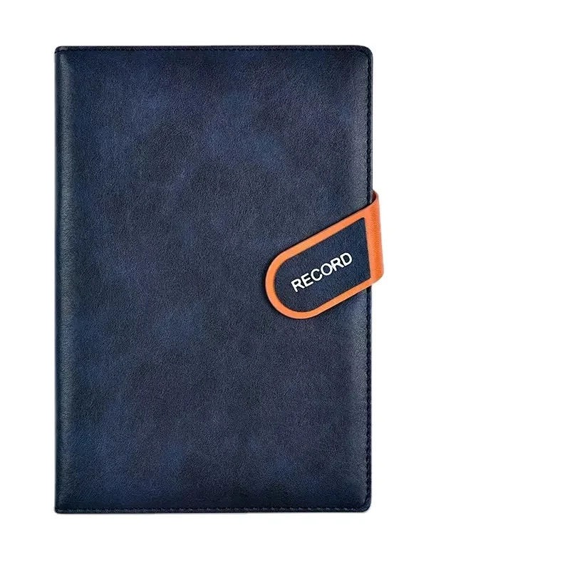 2025customized.Journal wasserdichte Mode-PU-Leder-Notizbücher für Studenten mit magnetischem nk2306