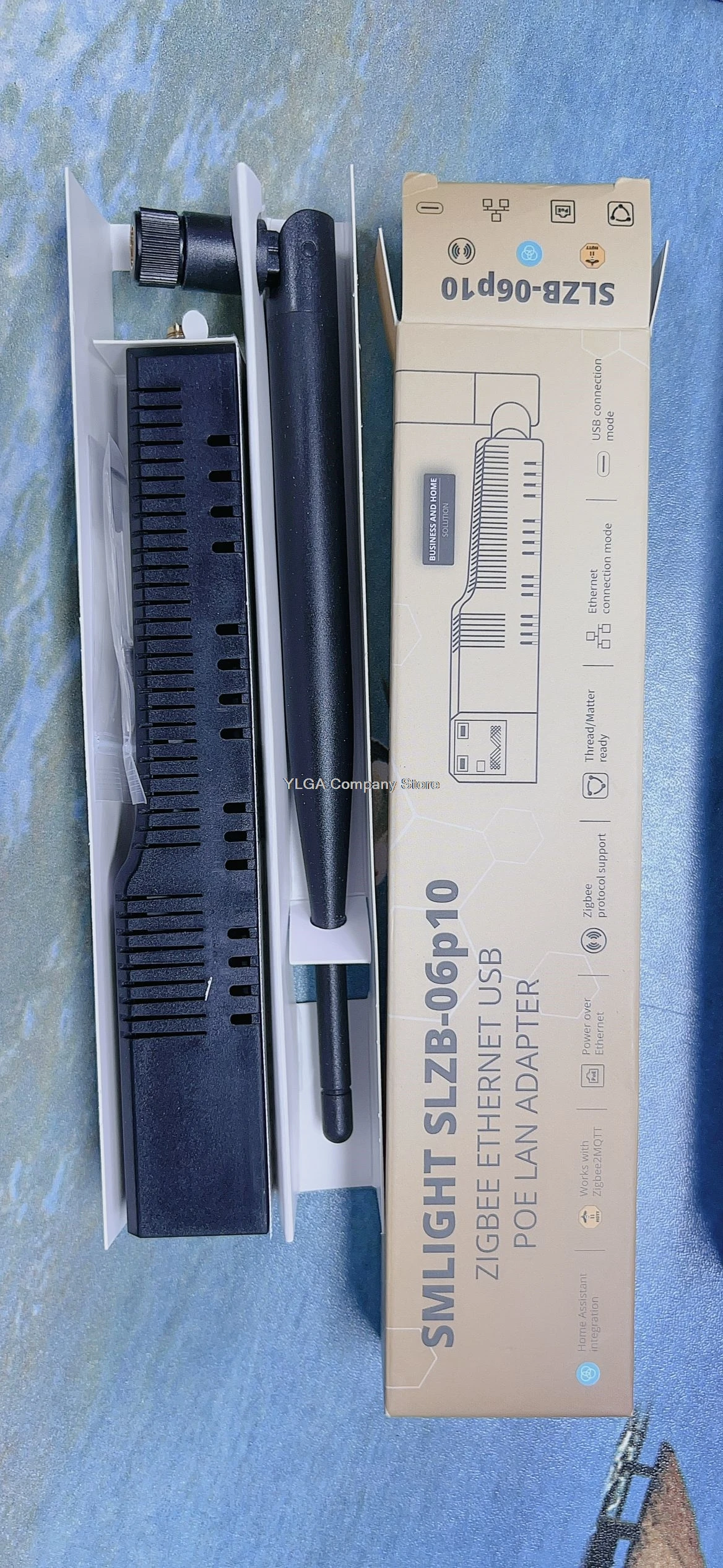 

SLZB-06P10 3.0 to Ethernet, USB, and WiFi Gateway Coordinator