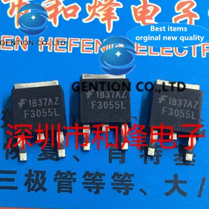 10 pz RFD3055L F3055L TO-252 in sotck 100% nuovo e originale