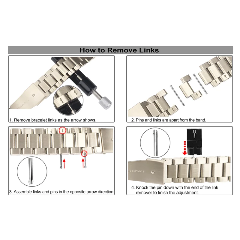 20mm 22mm Metal Strap For Garmin Vivoactive 3 4 5 Band Watch Venu SQ 2 Plus 3 Bracelet Forerunner 645 245 255 265 158 55 Correa
