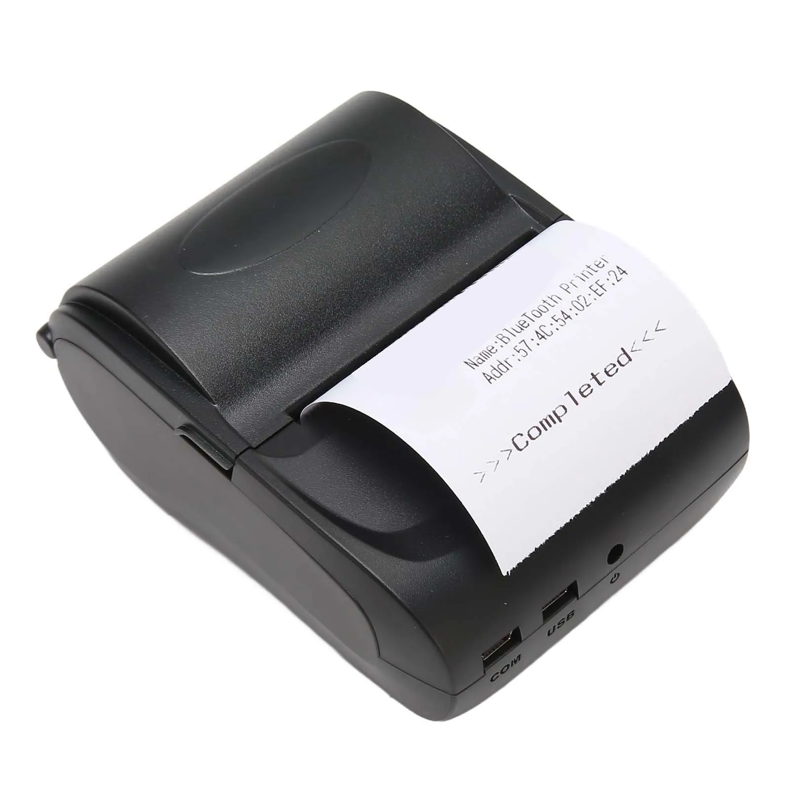 58mm Thermal Printer BT4.0 Printing Width 203DPI Accuracy 90mm/s High Speed 100km TPH 58mm Shipping Label Printer for Logistics
