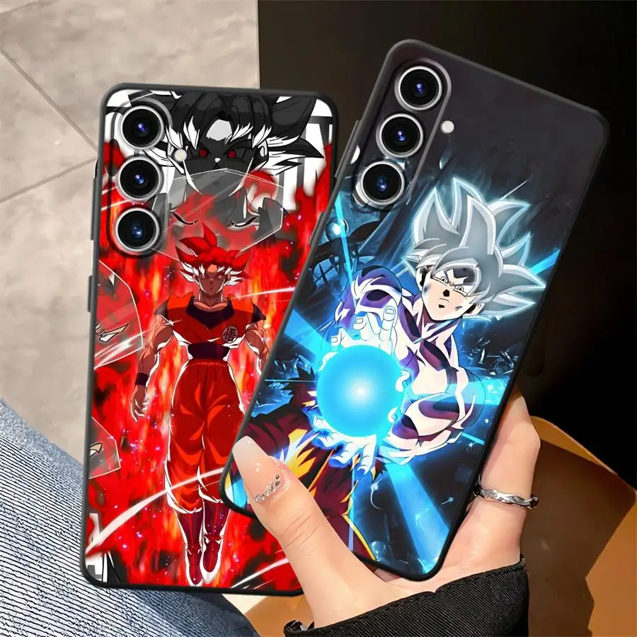 حافظة لهاتف سامسونج جالاكسي A23 A53 A51 A73 A24 A55 A35 A26 A72 A36 A41 A22 A52 A25 A71 A32 أسود ناعم