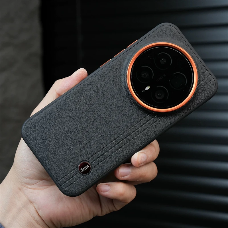 

Case For Honor Magic 8 Pro 7 Magic8 RSR 6 6Pro 5G Luxury Leather PU Silicone Hard Back Cover Stylish Shell Shockproof Bumper