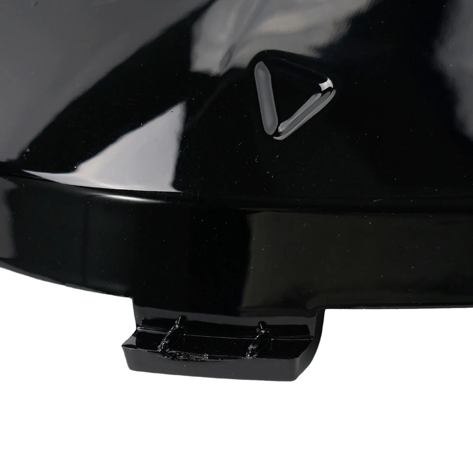 7376447   TOW Hook Eye COVER GLOSS สีดํา ABS ฝาครอบพ่วง TOW Hitch COVER TOW Hook Eye สําหรับ CLUBMAN F54 2014 2017