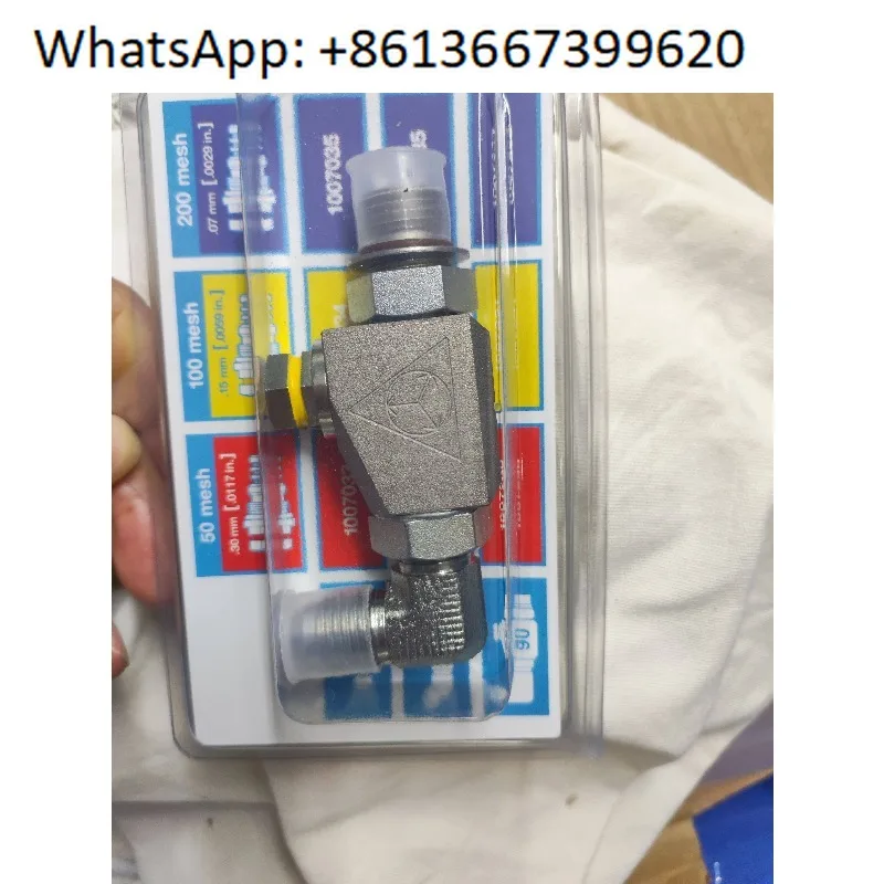 Nordson Valve General Purpose 90 Degree 274288 In-line Filter 274289 (100 mesh) / 274287 (200 mesh)