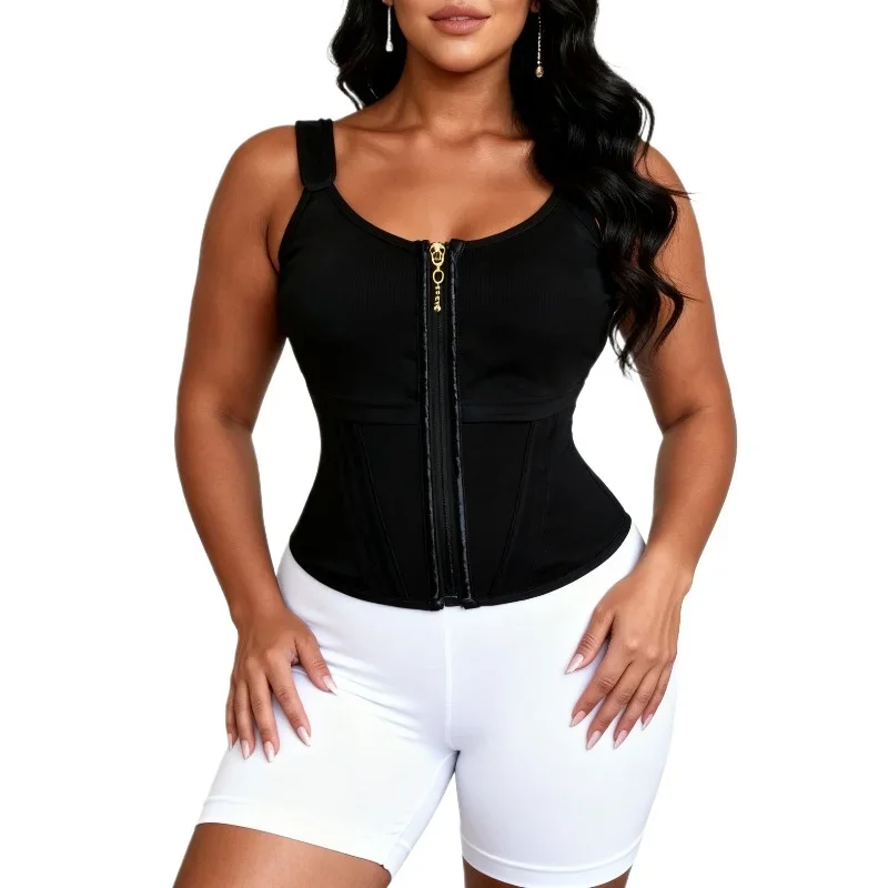 

Женские пояса, пояс для тренировки талии, корсет с высокой компрессией, корректирующее белье, жилет с крючком на молнии, плоский живот, контроль живота, формирователь тела