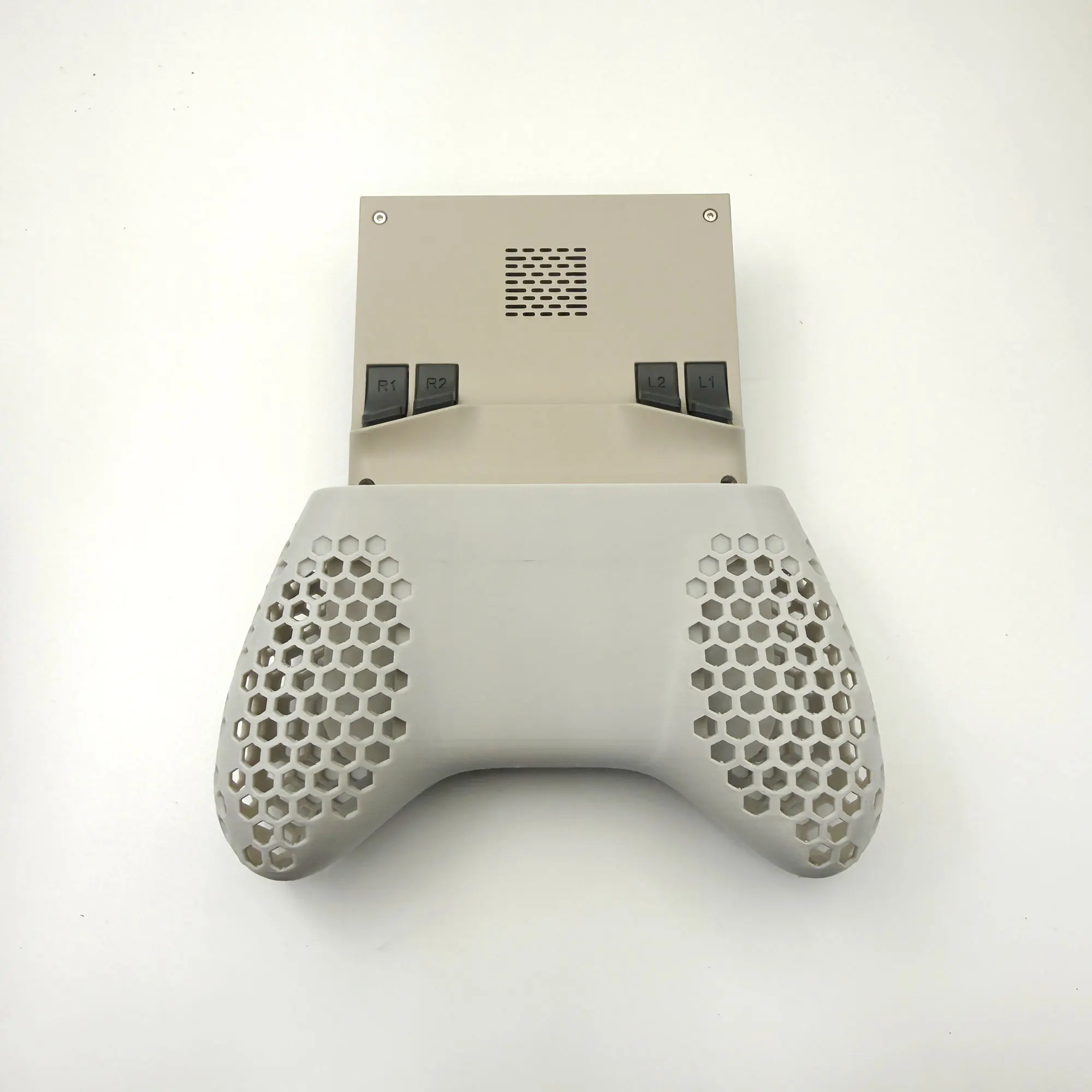 RG477V Grip Hollow Honeycomb Design 3D Printed Accessories For RG 477V Console Ergonomic Grip Handle More Comfortable Controller