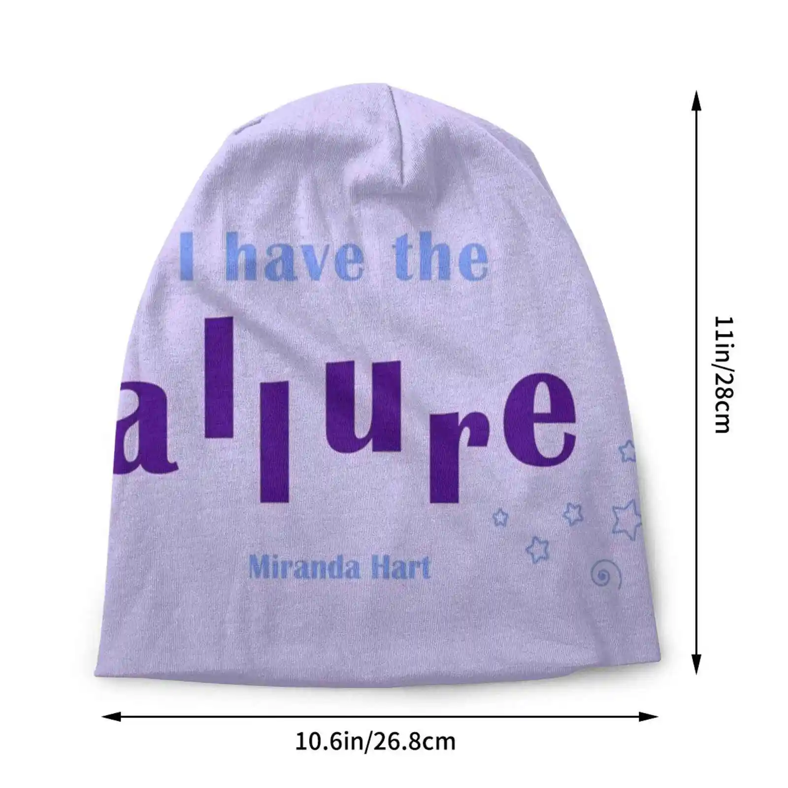 I Have The Allure Knitted Hat Warm Beanie Outdoor Caps British Comedy Miranda Hart Funny Sitcom Brooklyn Nine Nine The Office