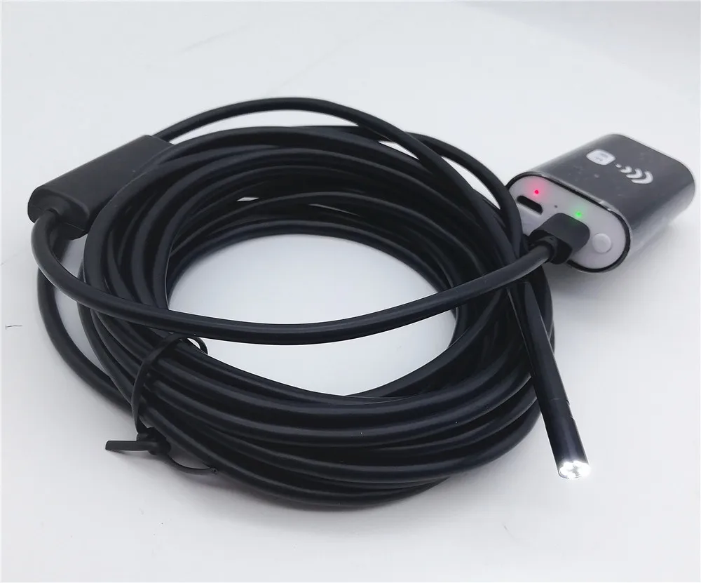 5.5mm/8MM 720P  Wireless WIFI Endoscope Water-proof IP66 CMOS Borescope Inspection Digital Microscope Camera Otoscope