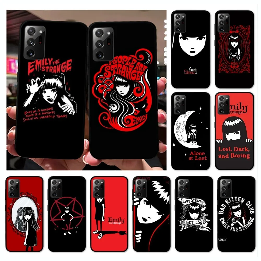 E-Emily T-The S-Strange Phone Case For Samsung Note 8 9 10 20 Pro Plus Lite M 10 11 20 30 21 31 51 A 21 22 42 02 03