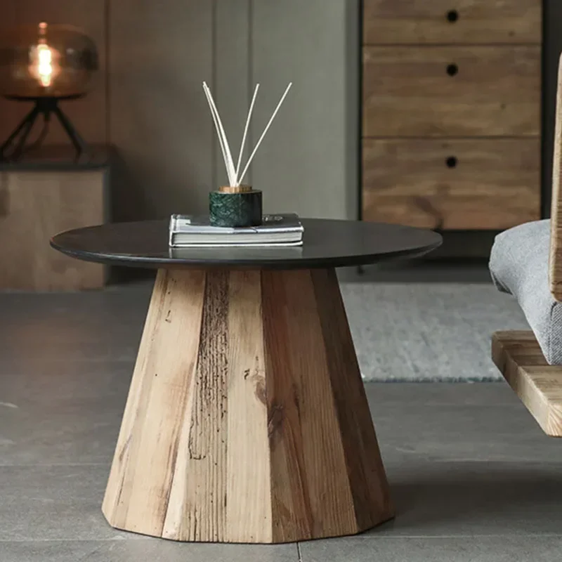 

-Luxury Wood Coffee Table Living Room Chinese Style Furniture