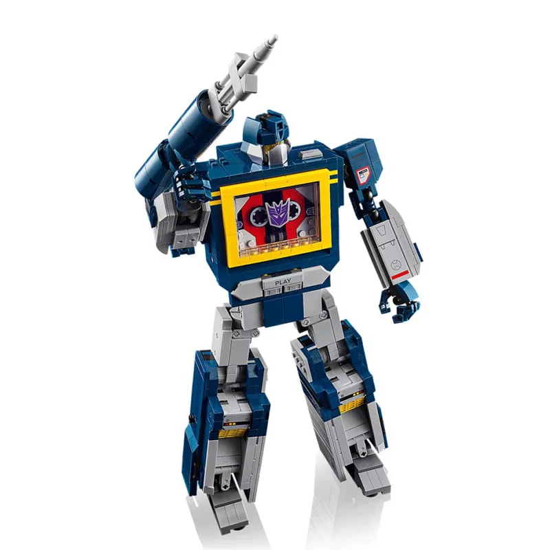 نموذج روبوت أزرق تقني جديد لعام 2025 لبنات البناء شاحنة إبداعية لسيارة الطوب الميكانيكي ألعاب تجميع هدايا للأولاد إصدار جامعي الهدايا #3