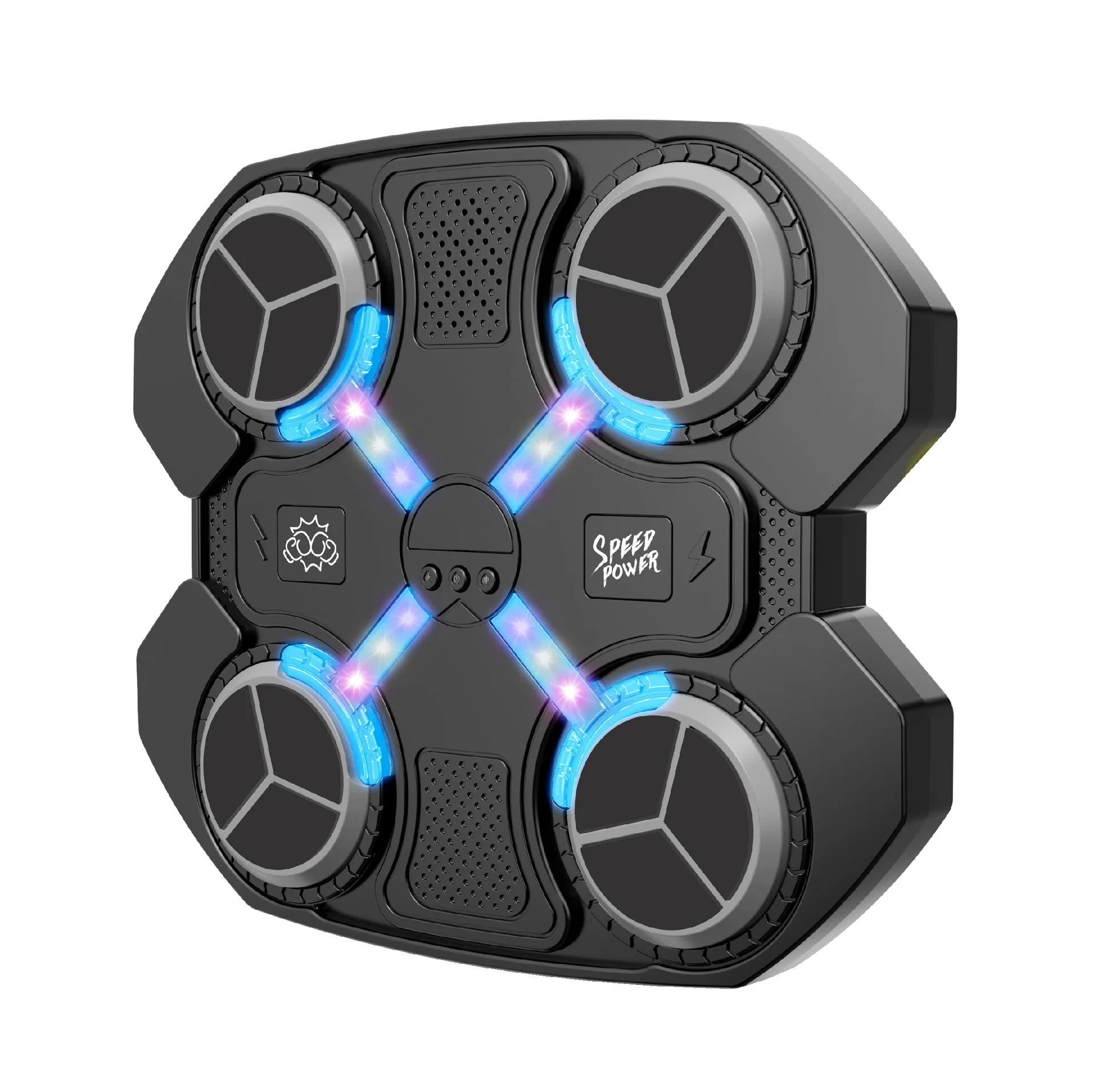 Smart Unisex Wall Mount Boxing Toy Electronic Music Punching Trainer Home Fitness Equipment with Target for All Ages