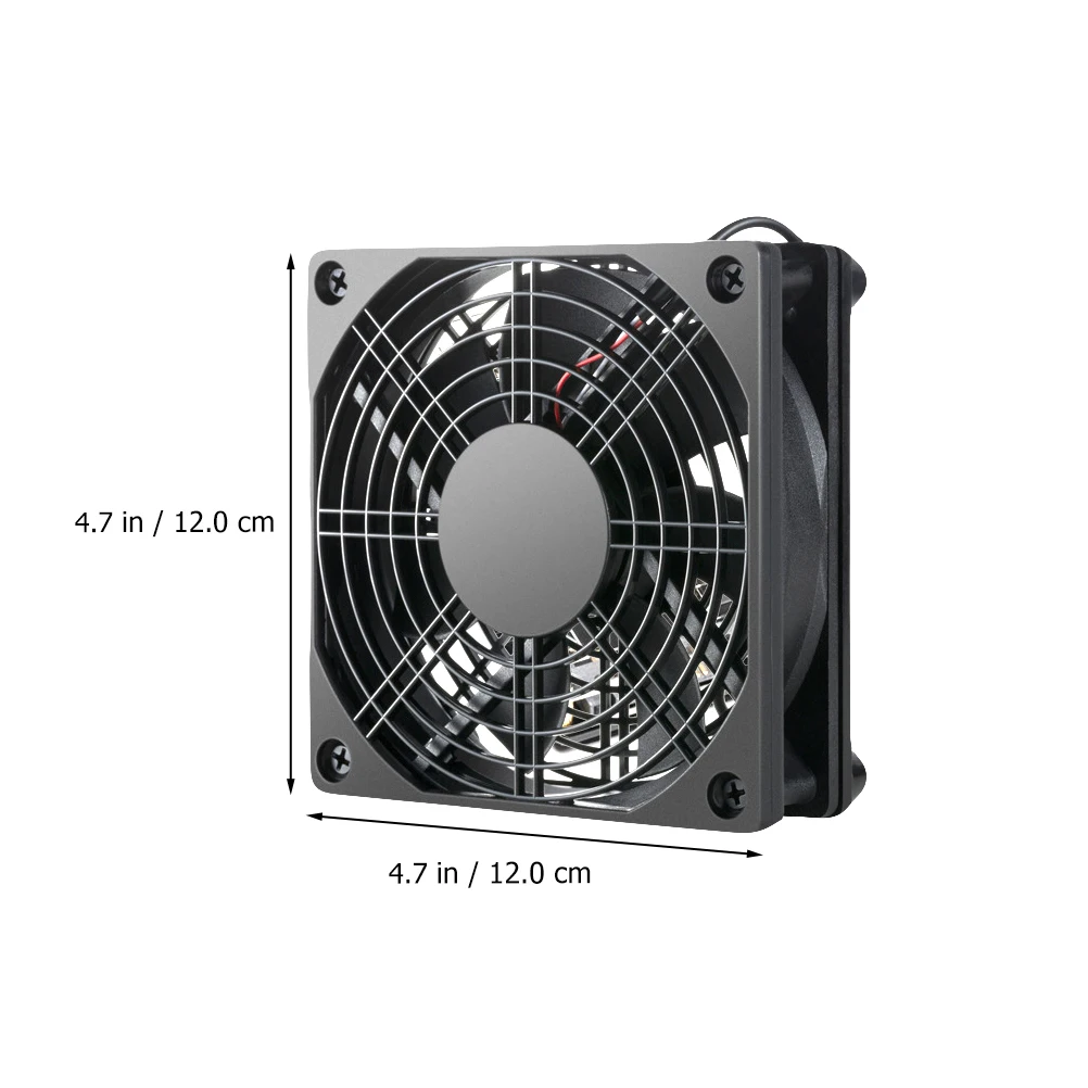 

USB Cooling Fan for Computer Case Quiet Low Noise Abs Precise Design Prevents Overheating Gaming Prolongs Lifespan Notebook