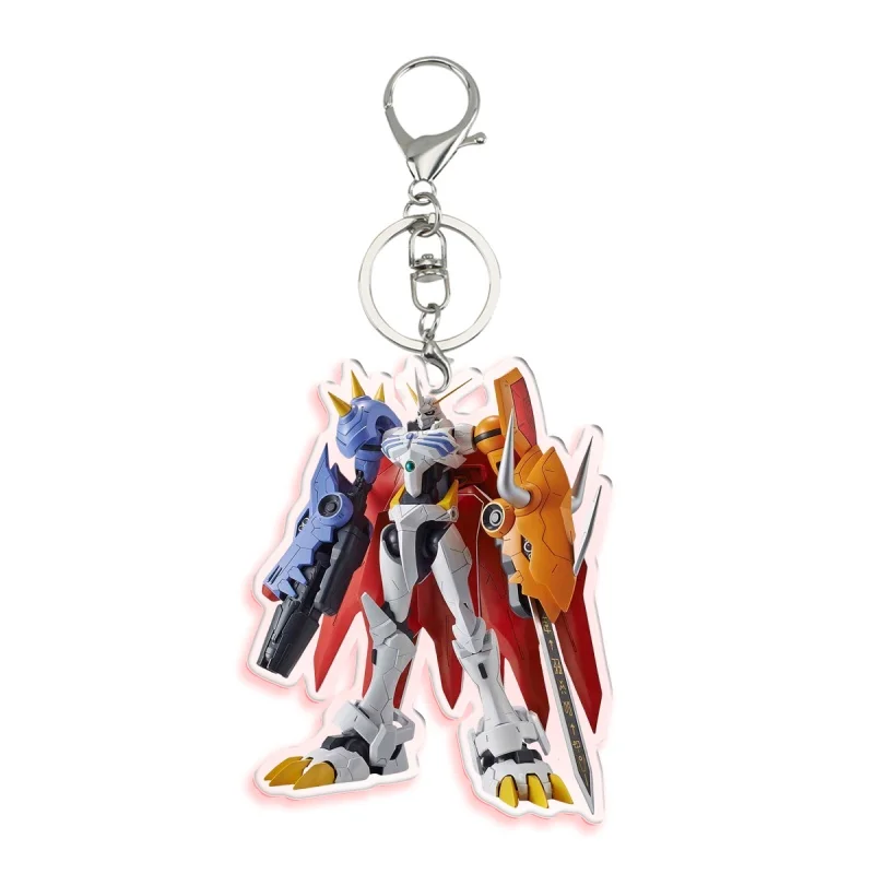 BANDAI Figurka-rise Standard Digimon Adventure Action Toy Figurki Akrylowy brelok do kluczy Anime Classics Zabawka Torba Breloczek