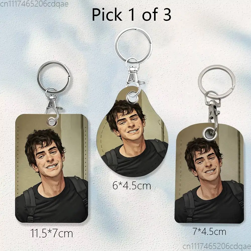 FOR Andrew Garfield PP For AirTag Case Card Sleeve Holder ID Credit Bank Access Keychain For Air Tag Shell