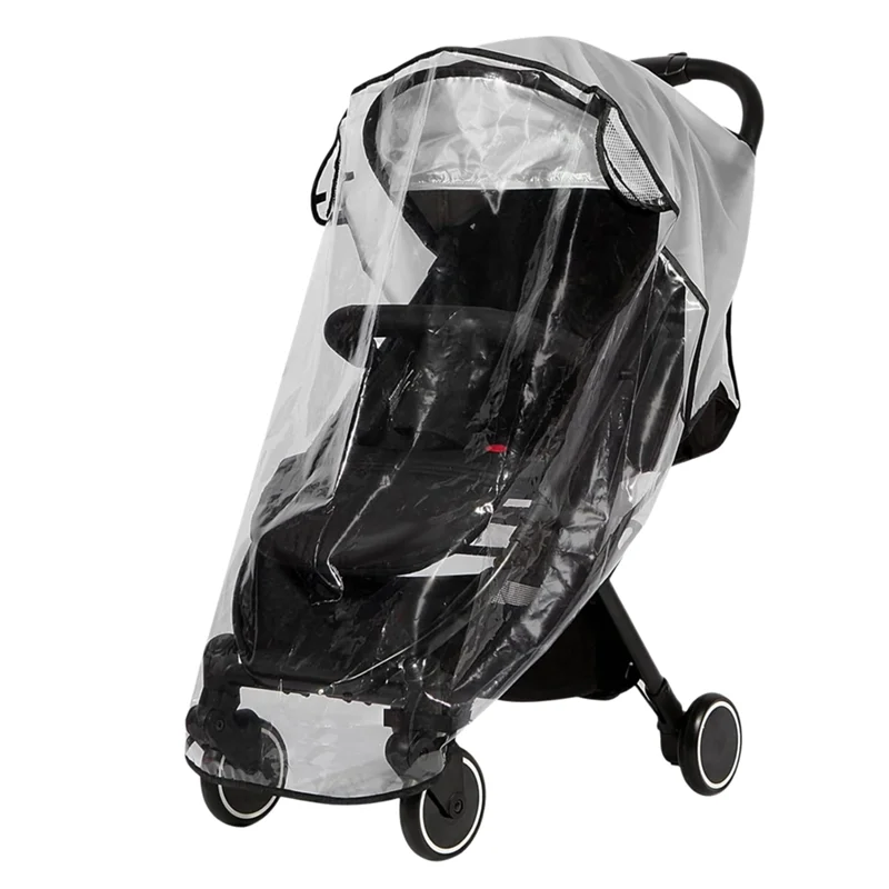 

A74E-Universal Travel Weather Shield Breathable Baby Stroller Rain Cover For Windproof, Waterproof