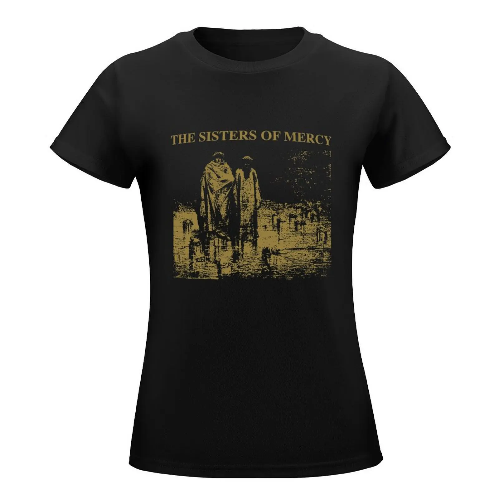 POST PUNK BAND/ SISTERS ..... T-Shirt shirts graphic tees female kawaii clothes aesthetic clothes black t-shirts for Women