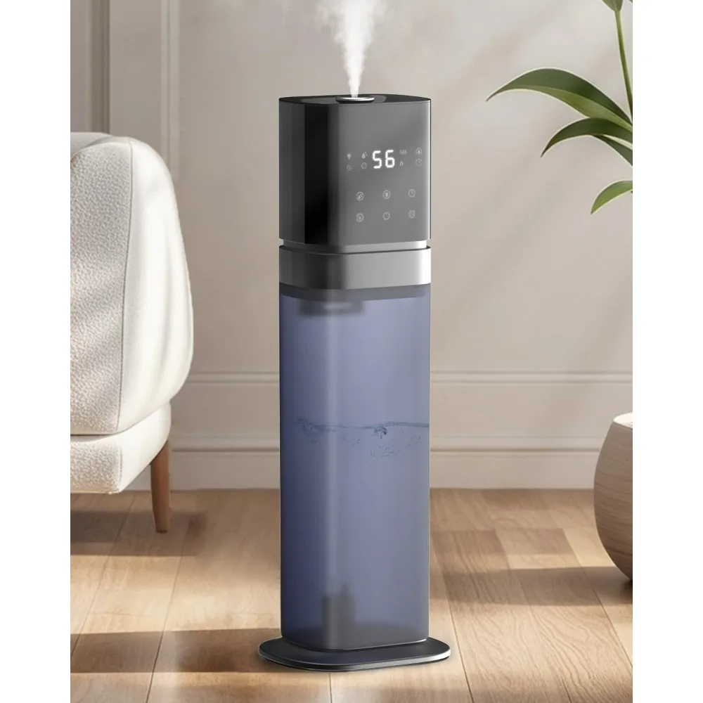 

Humidifier Large Room, 2.1Gal/8L Humidifiers for Home Bedroom with Extended Tube, Room Cool Mist Humidifier