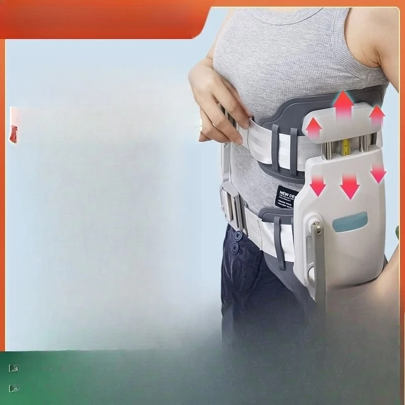 Medical lumbar retractor Stretching waist treatment Intervertebral disc herniation Home portable lumbar soothing device