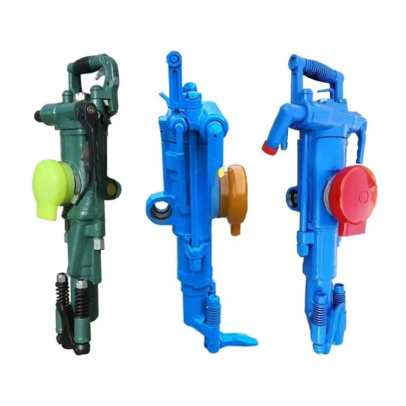 

YT28 rock drill, mine pneumatic leg rock drill YT28 drilling depth, pneumatic leg type, mining mining