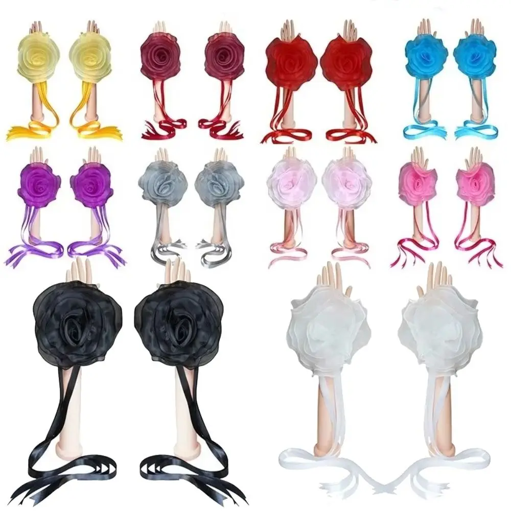 

Stereo Flower Dance Wrist Straps Wrist Strap Dance Practice Modern Dance Hand Sleeve Hand Sleeve 3D Flower