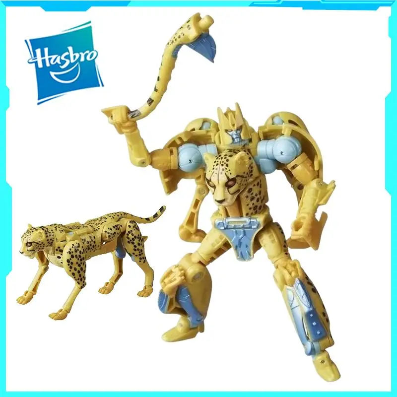 Hasbro Transformers War for Cybertron Kingdom Deluxe Maximal Cheetor Beast Wars Cheetah Robot Action Figure 3C New Boxed