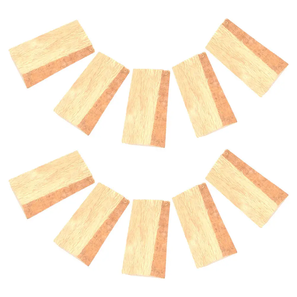 10pcs Farm Wedge Durable Wood Handle Joint Block Fixing Tool Replacement Garden Hoe Accessories Long Handle Hoe Parts Japanese