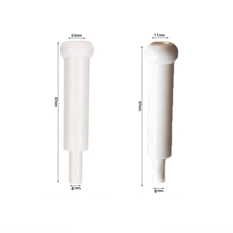 2pcs Dental Suction Adapters Strong/Weak Converters 6mm 11mm for Oral Care Disposable Saliva Ejectors