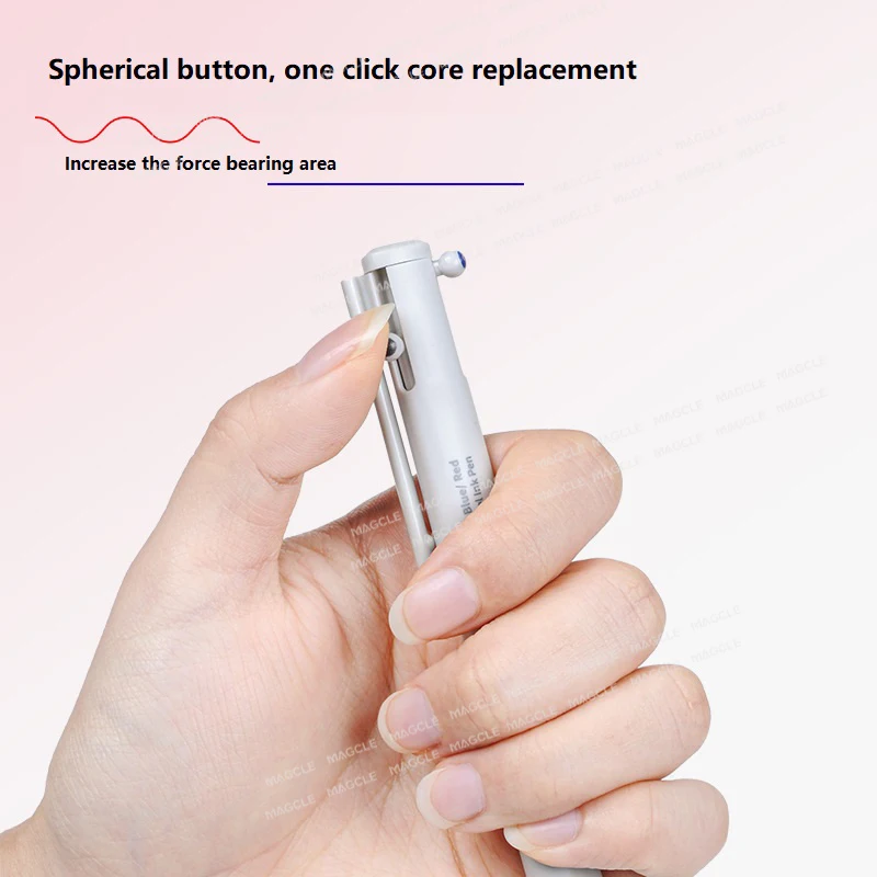 น่ารัก Tricolor เครื่องเขียนกดปากกาเจลที่มีสีสันสาม Sail Series 0.5 มม.3-in-1 จดบันทึกเครื่องหมาย Back To School อุปกรณ์การศึกษา