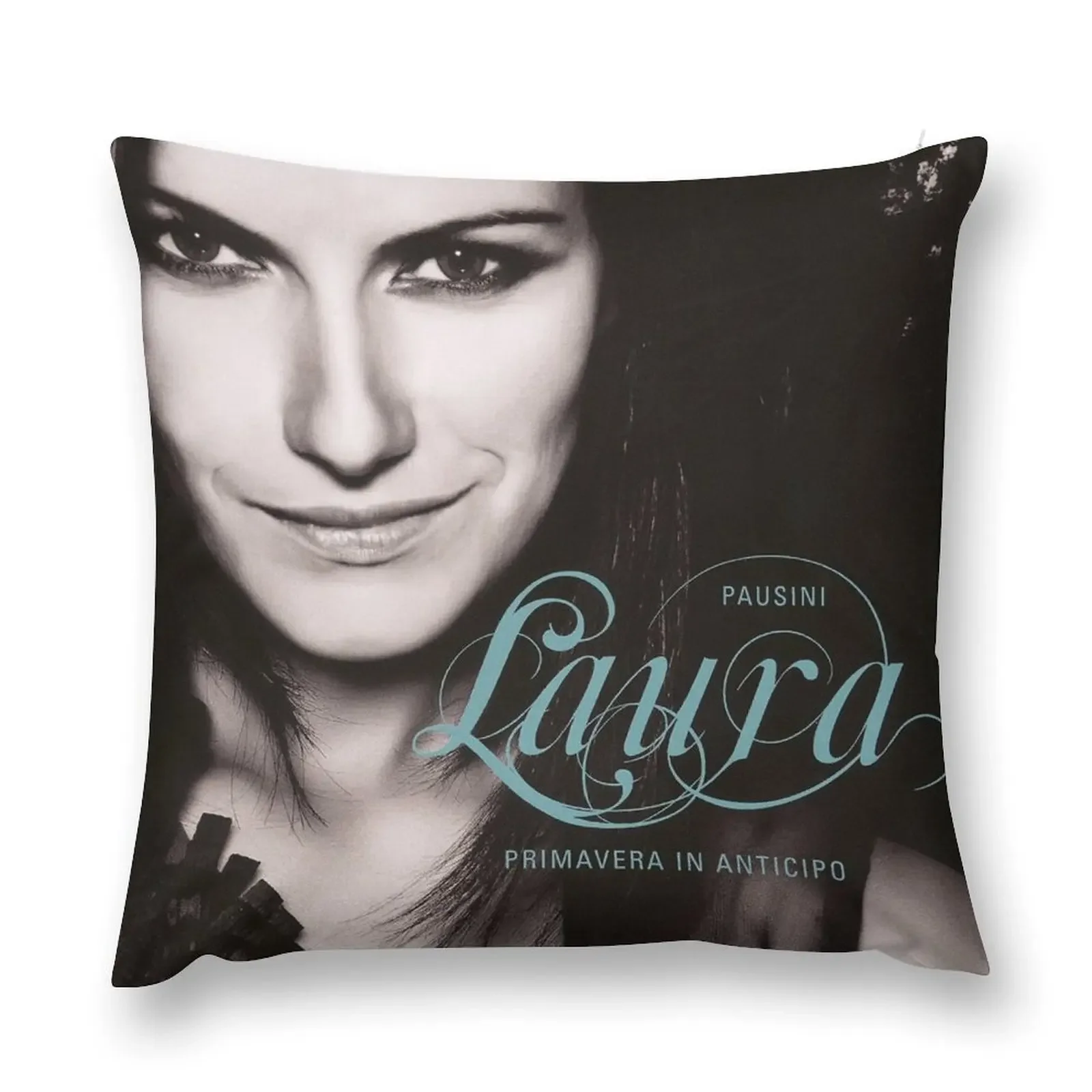 

Laura Pausini primavera in anticipo Throw Pillow Sitting Cushion Pillow Case Christmas pillow