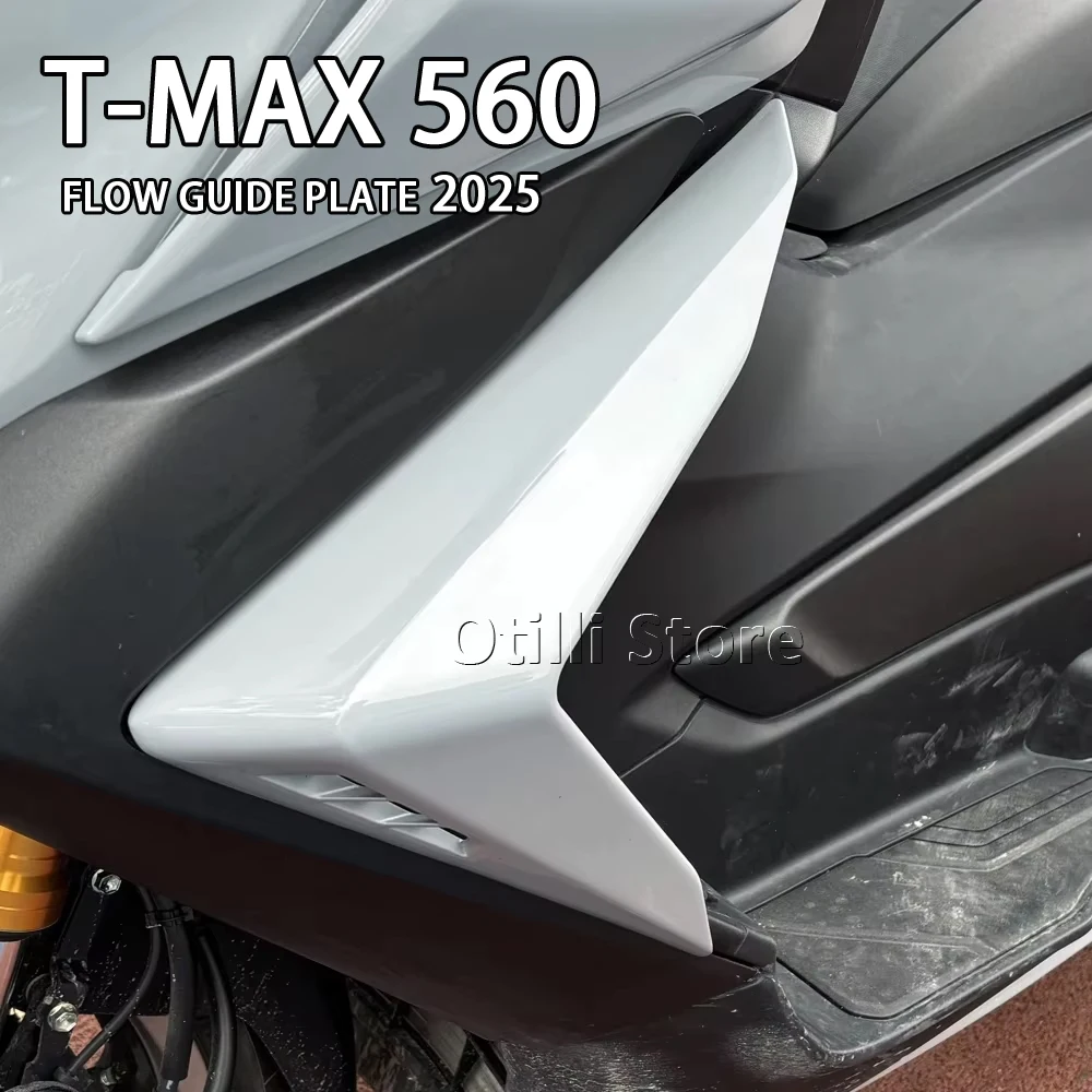 

2025 Tmax 560 Motorcycle Side Air Deflectors Side Leg Fairing Decorate Wind Deflector For Yamaha TMAX 560 Accessories