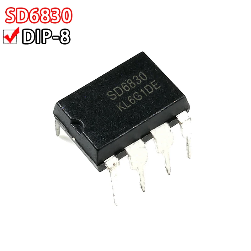 10 Buah SD6830 SD6832 SD6834 SD6835 In-Line 8-Pin DIP8 IC Chip Daya