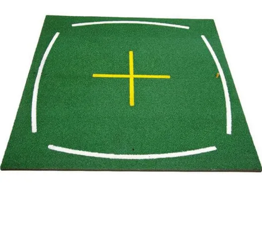 Professional Teaching Golf Practice Hitting Mat Training Mat with Alignment