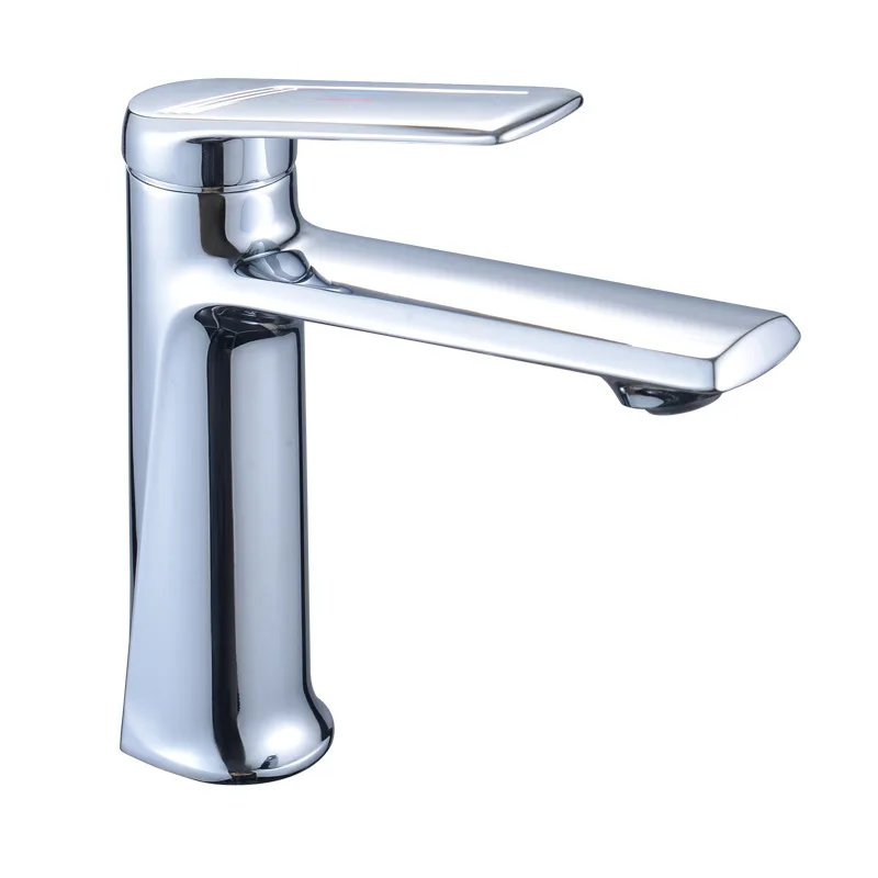 

Dual Use Hot and Cold Water Splash Proof Copper Core Washbasin, Hot and Cold Water Faucet, Washbasin, Bathroom Cabinet