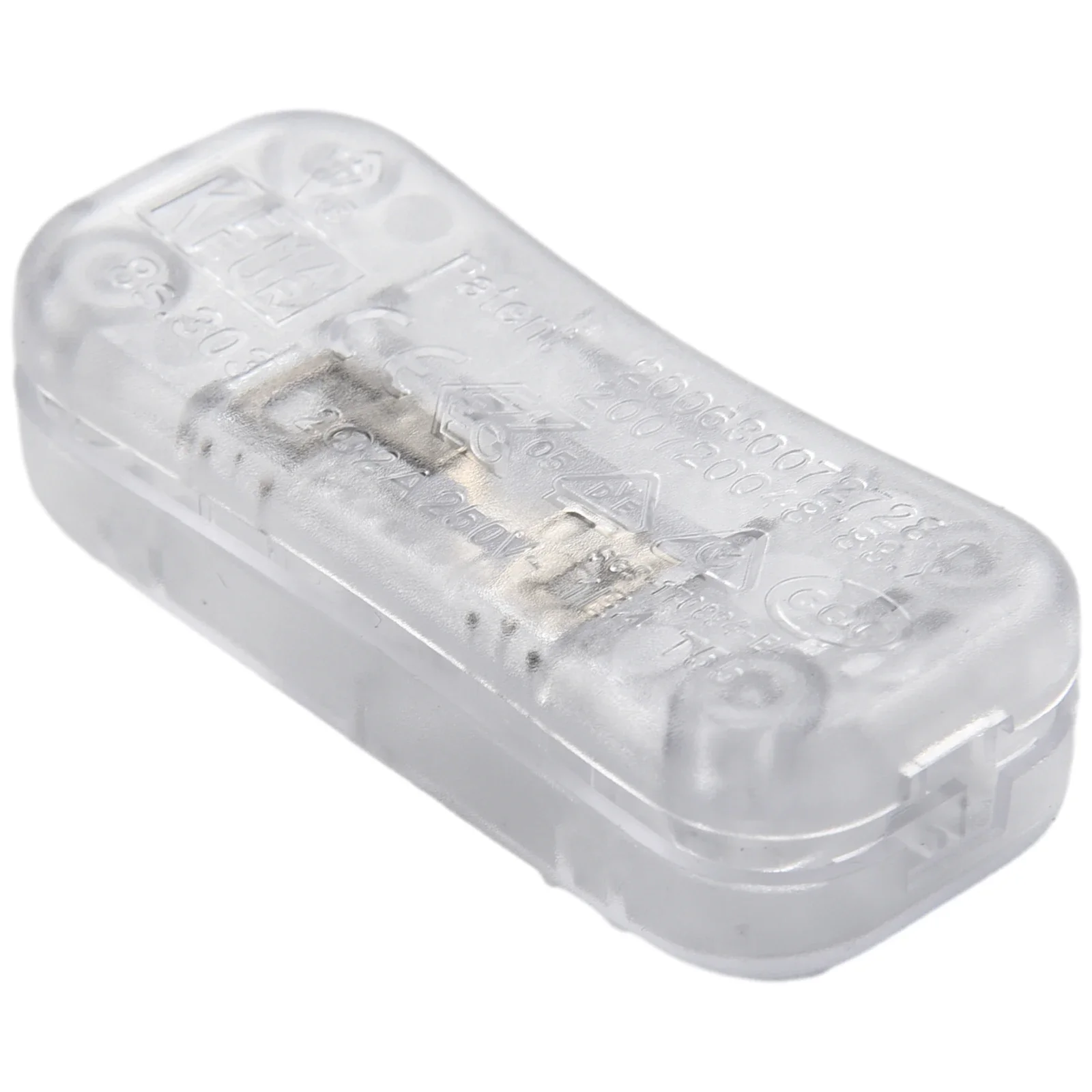 Rocker Switch In Line Switch 250V For Desk Lamp ON OFF Bedside Lamp Switch Black Transparent White High Quality