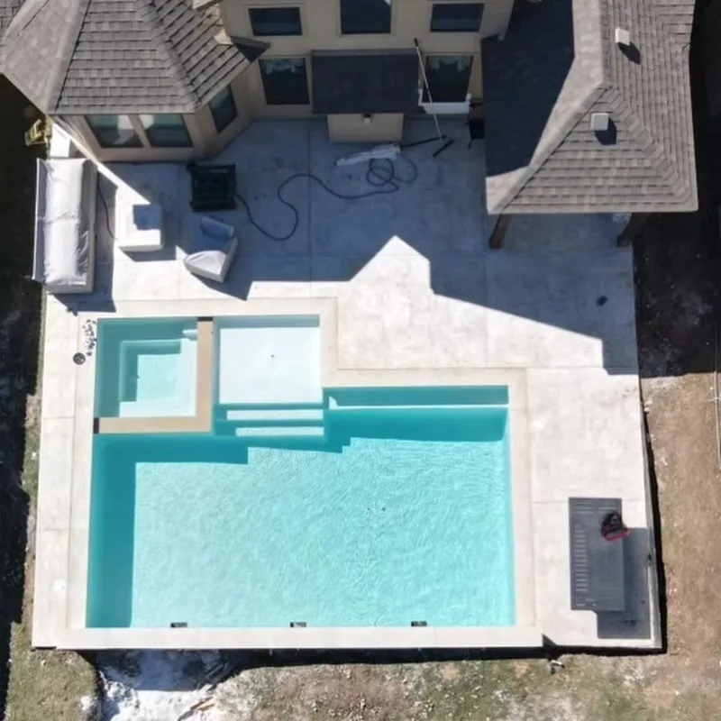 Customized Easy Setup Luxury Family House Hotel Frp Design Prefab Spa Plunge Pool Fiberglass Inground Swimming Pool For Home