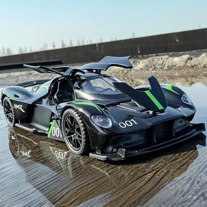 

1/32 Valkyrie Alloy Sports Car Model Diecast Metal Racing Vehicles Car Model Sound and Light Simulation Collection Kids Toy Gift