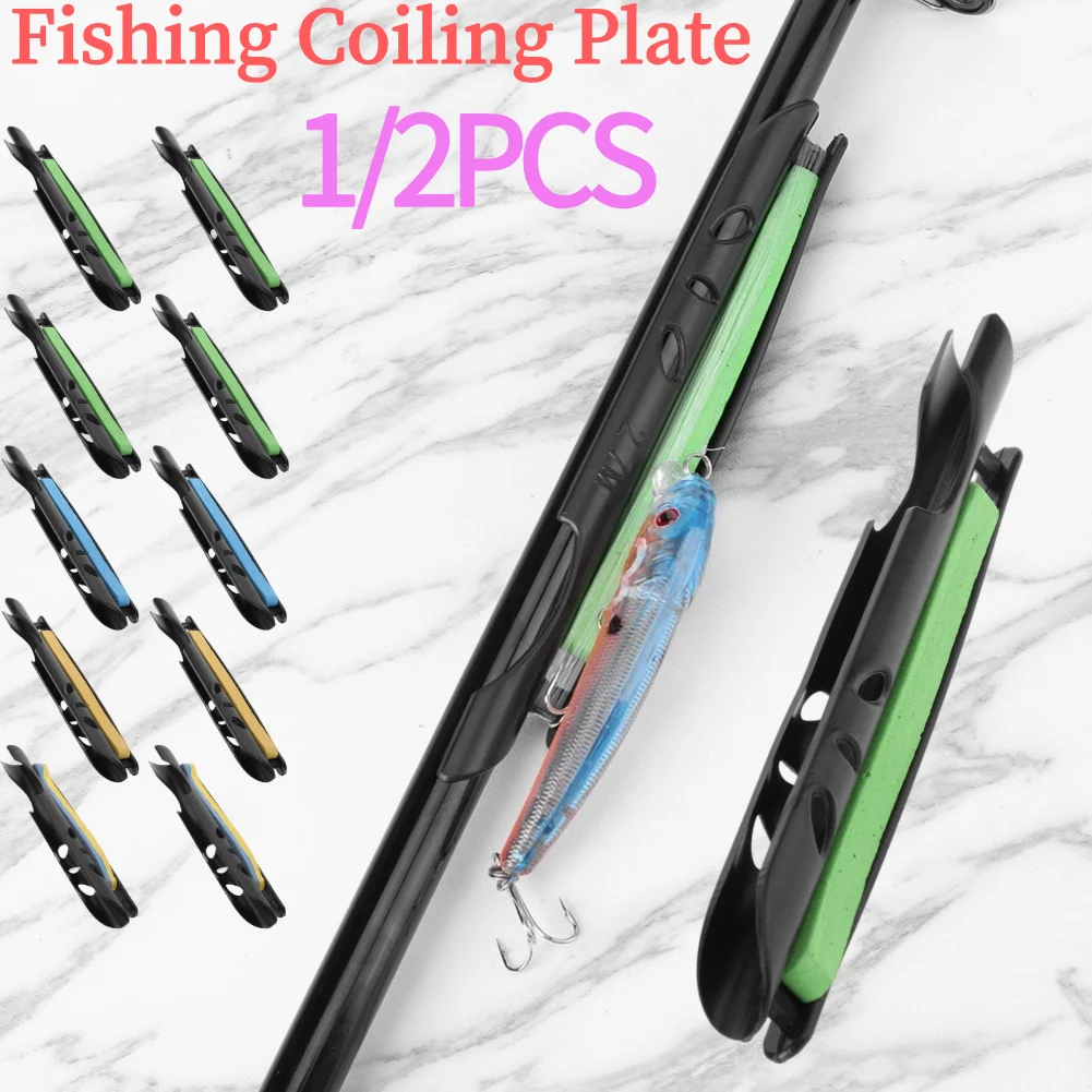 5 ألوان الصيد اللف لوحة خيط صنارة الصيد لف مجلس بكرة لدغة إنذار حامل سلك مجلس خط الحاويات الصيد رود كليب