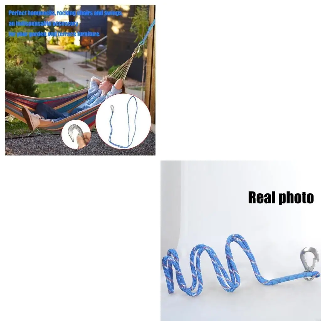 

Outdoor Swing Hammock Rope Suspension Cable for Tree Hanging Chair Playgrounds