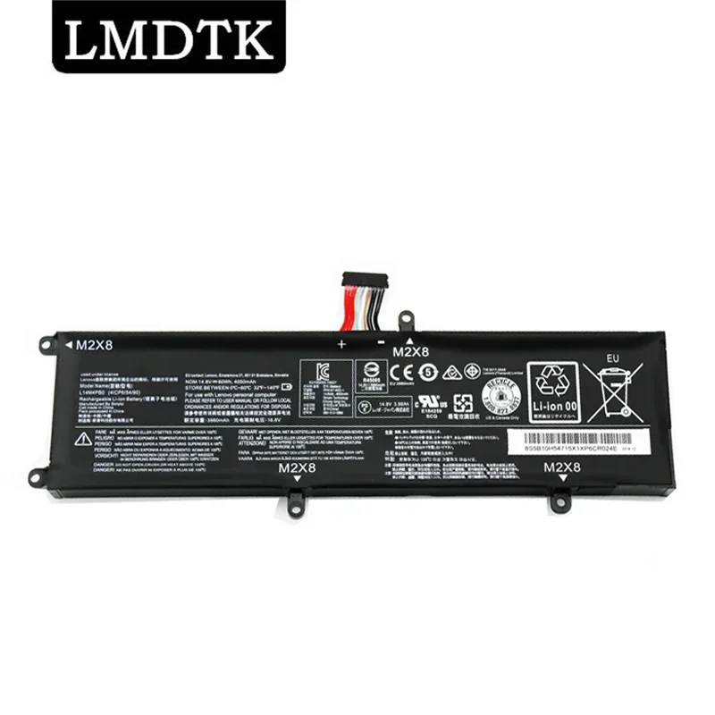 

LMDTK New L14M4PB0 Laptop Battery For Lenovo Savior Savers 14 15 ISK ISE Resuer 80RN 80RQ L14S4PB0 14.8V 60WH