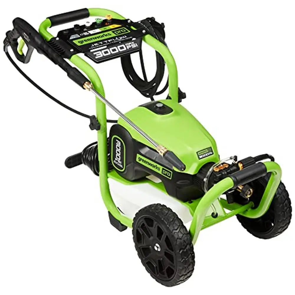 

Electric Pressure Washer 3000 PSI 1.1 GPM TruBrushless Motor PWMA Certified Rugged Design JetFlow Technology 25-FT Uberflex Hose