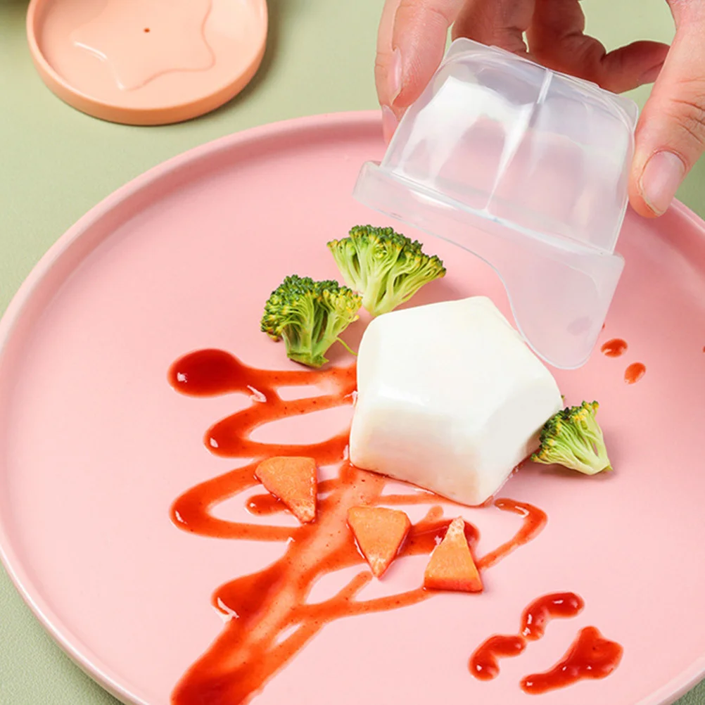 

4Pcs PP Pudding Containers Reusable Baking Molds for Steamed Cake Dessert Cup DIY Mousse Jelly Yogurt Jar Kit Pudding Molds