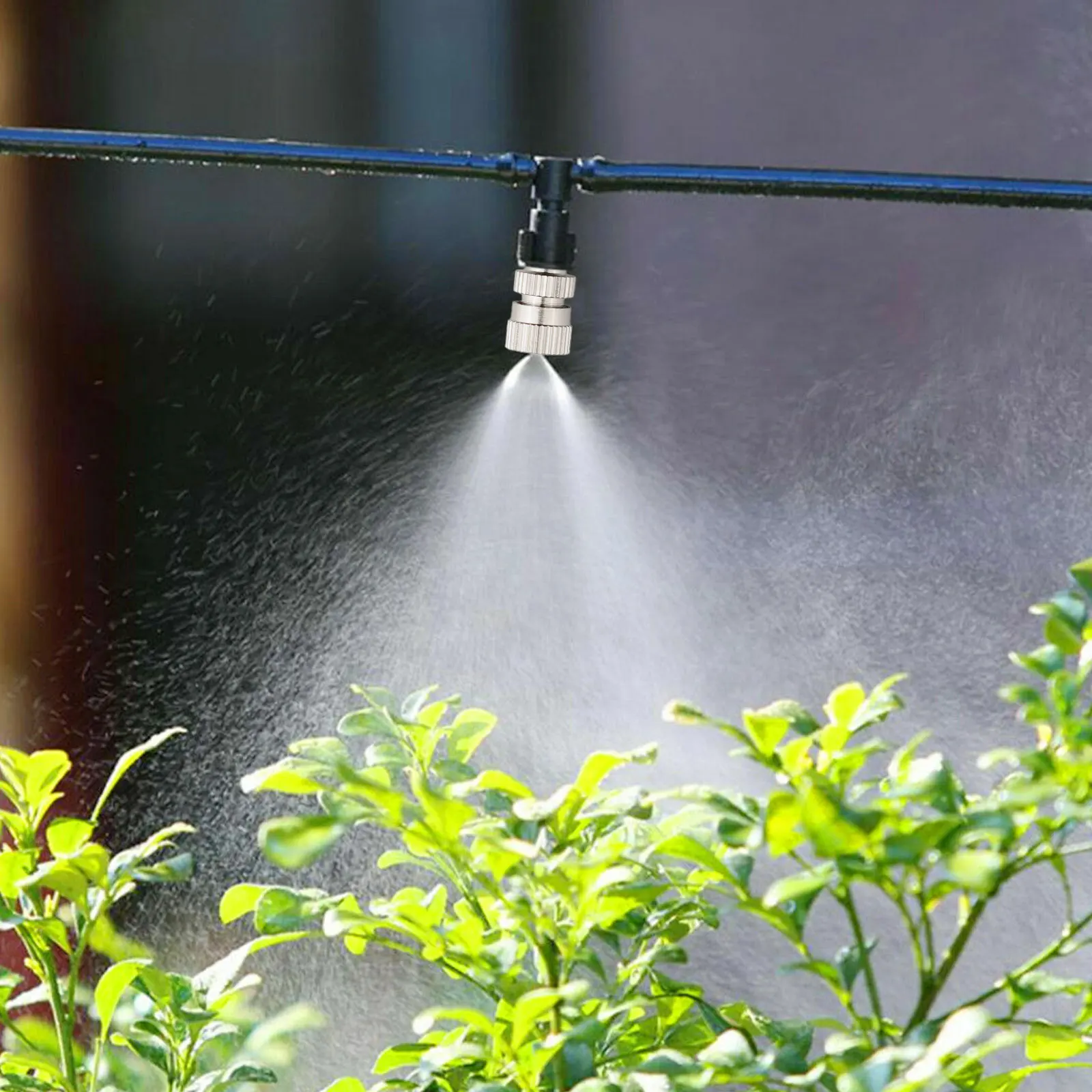 Garden Watering Cooling System As Shown Cooling System Nozzles High-quality Brass Humidification Nickel-plated Material