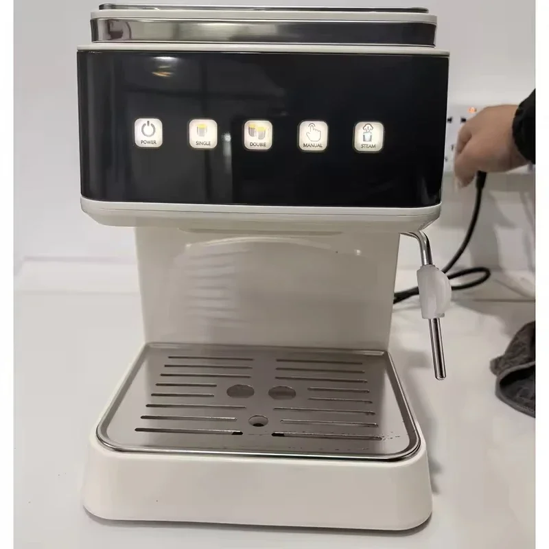 OYLP 20 Bar Professional Espresso Machine  German Commercial Semi-Automatic, Filter Brewing, Black, High Pressure, Easy Operate/