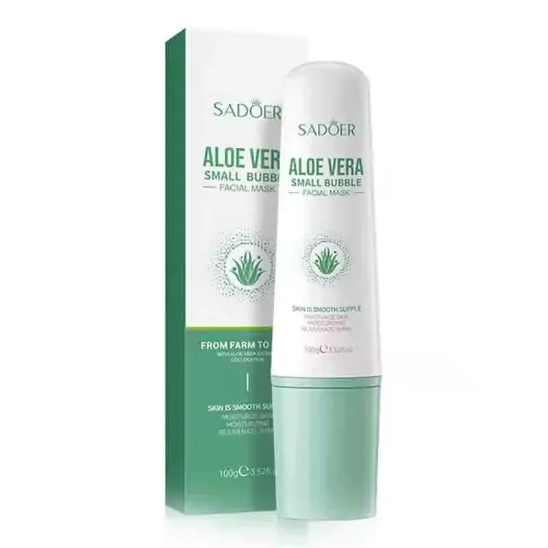 

SADOER Aloe Bubble Facial Masks Moisturizing Deep Cleaning Removal Blackhead Nourishing Hydrating Mud Face Mask Skin Care
