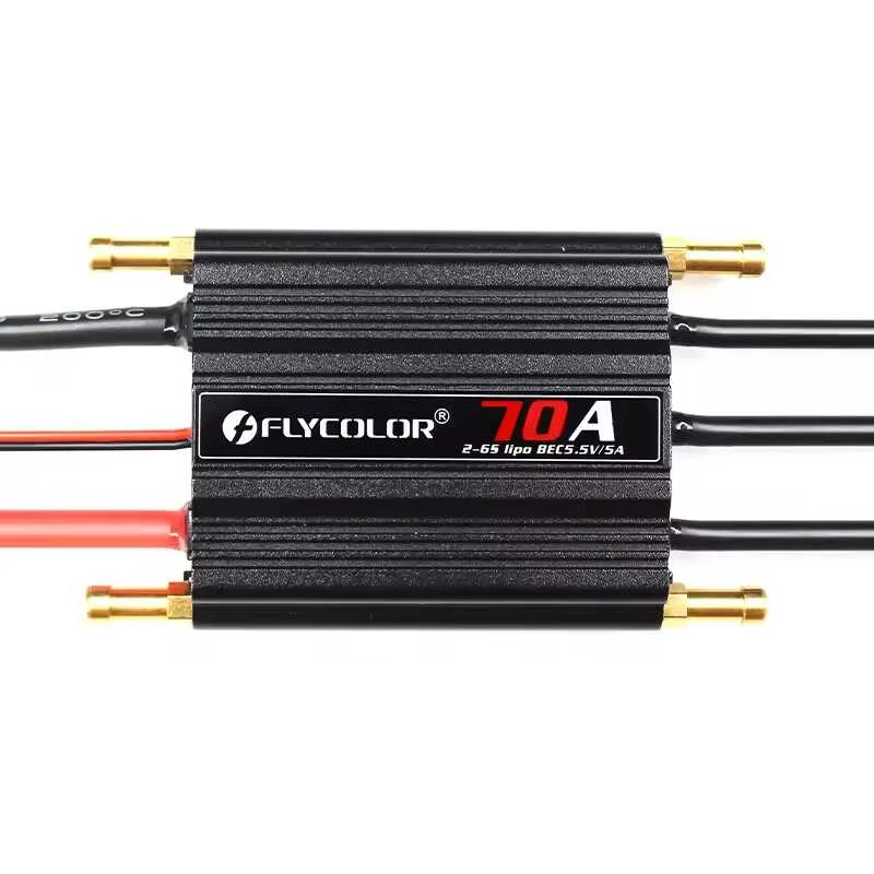 플라이컬러 50A 70A 90A 120A 150A RC 보트 브러시리스 ESC 속도 컨트롤러 프로그래밍 카드 2-6S 리포 BEC 5.5V/5A RC 보트용