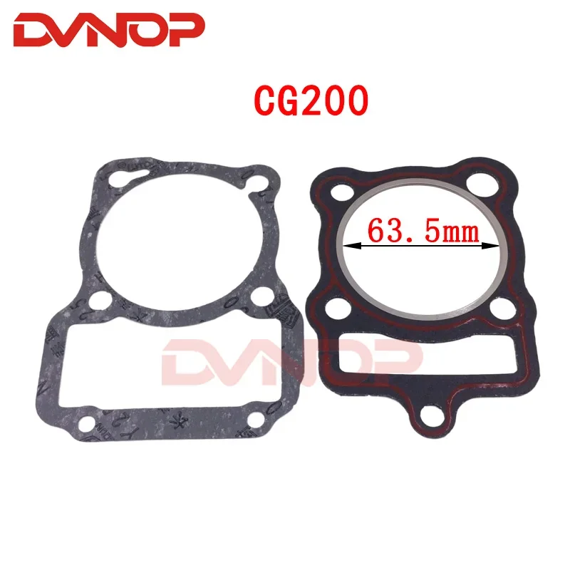 Motorcycle Cylinder Head Gasket Set Moped Scooter For  CG125 XR125L CG150 CG175 CG200 CG250 CG300 CG350gasket