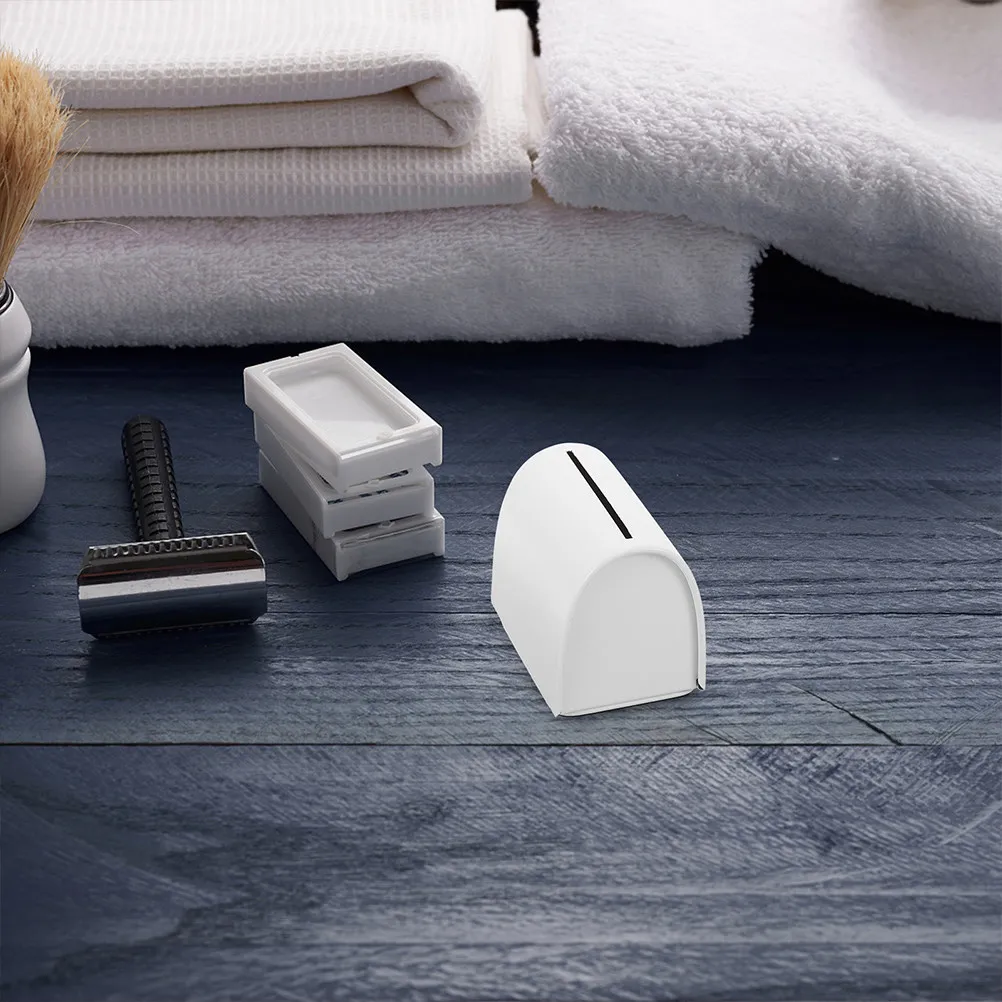 Beard Trimmer Case Blade Disposal Container Razor Blades Razors Storage Holder Travel