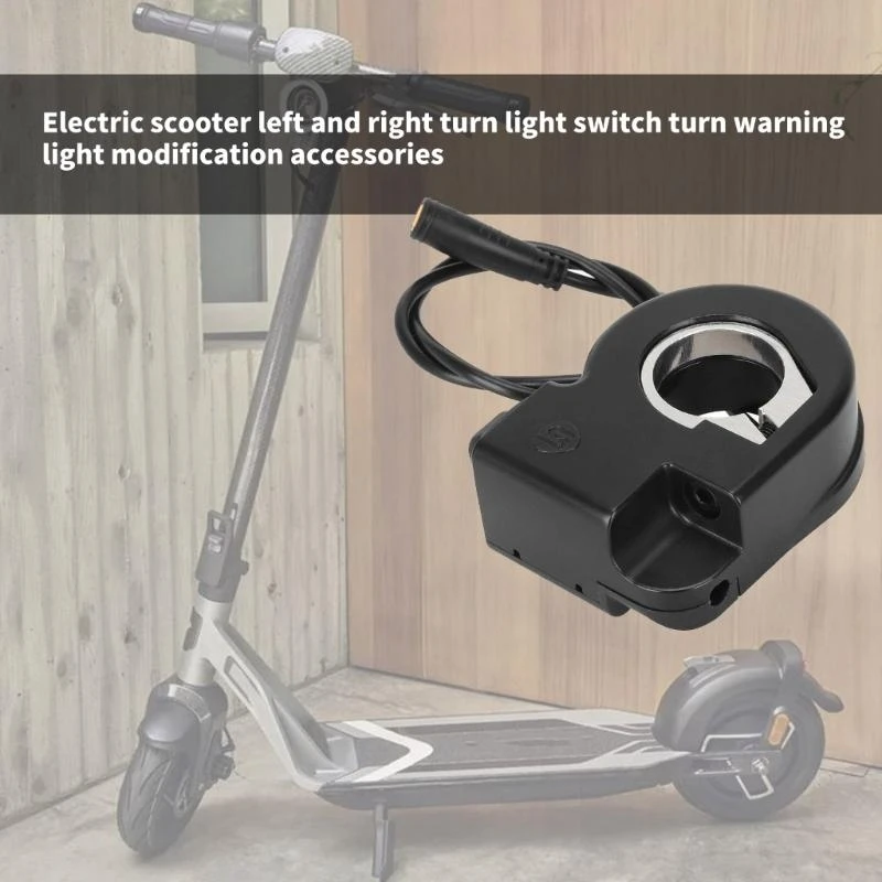 

Electric Scooter Handlebar Switches Universals Scooter Turn Switches Button Waterproofs Scooter Turn Switches